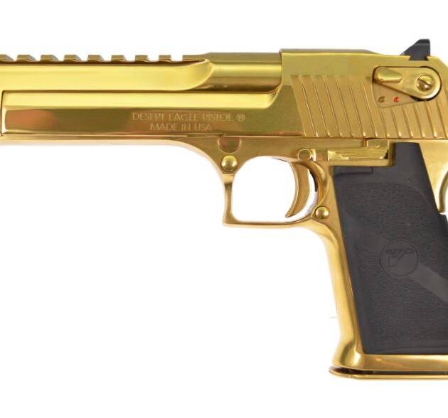 Desert Eagle .44 Magnum, Titanium Gold