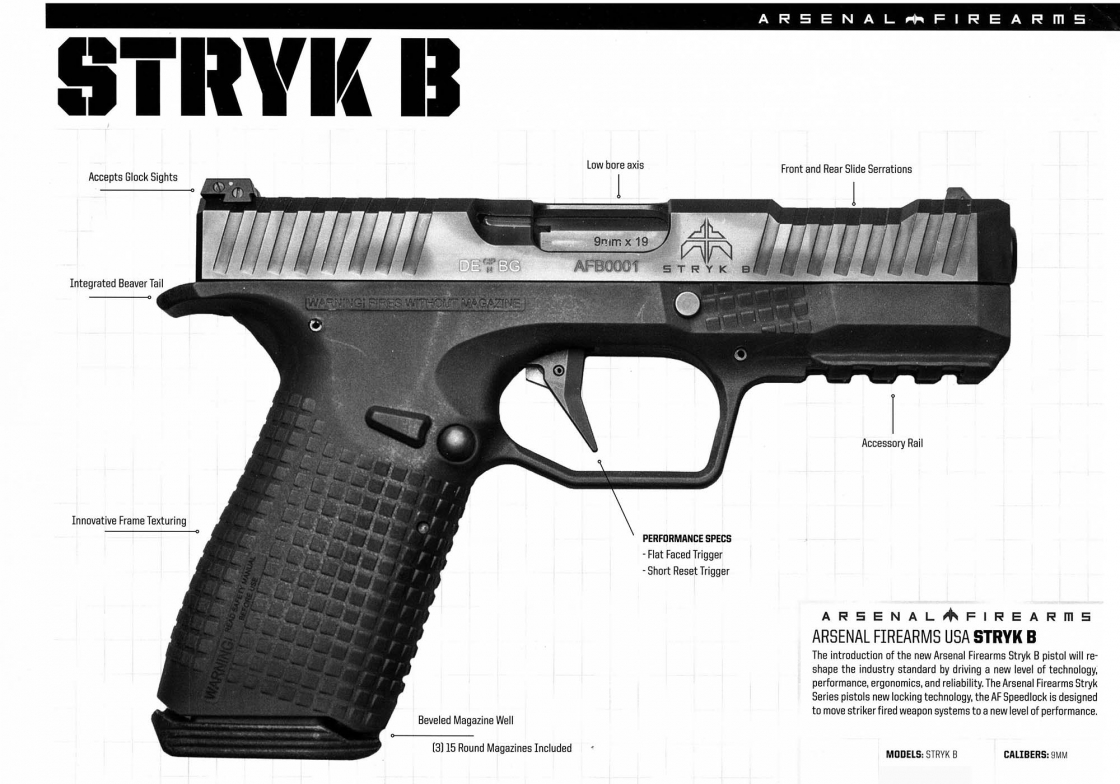 Arsenal Firearms Stryk B 9mmPara – Bild 4