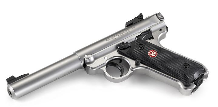 Ruger Mark IV Target 22LR Stainl – Bild 4
