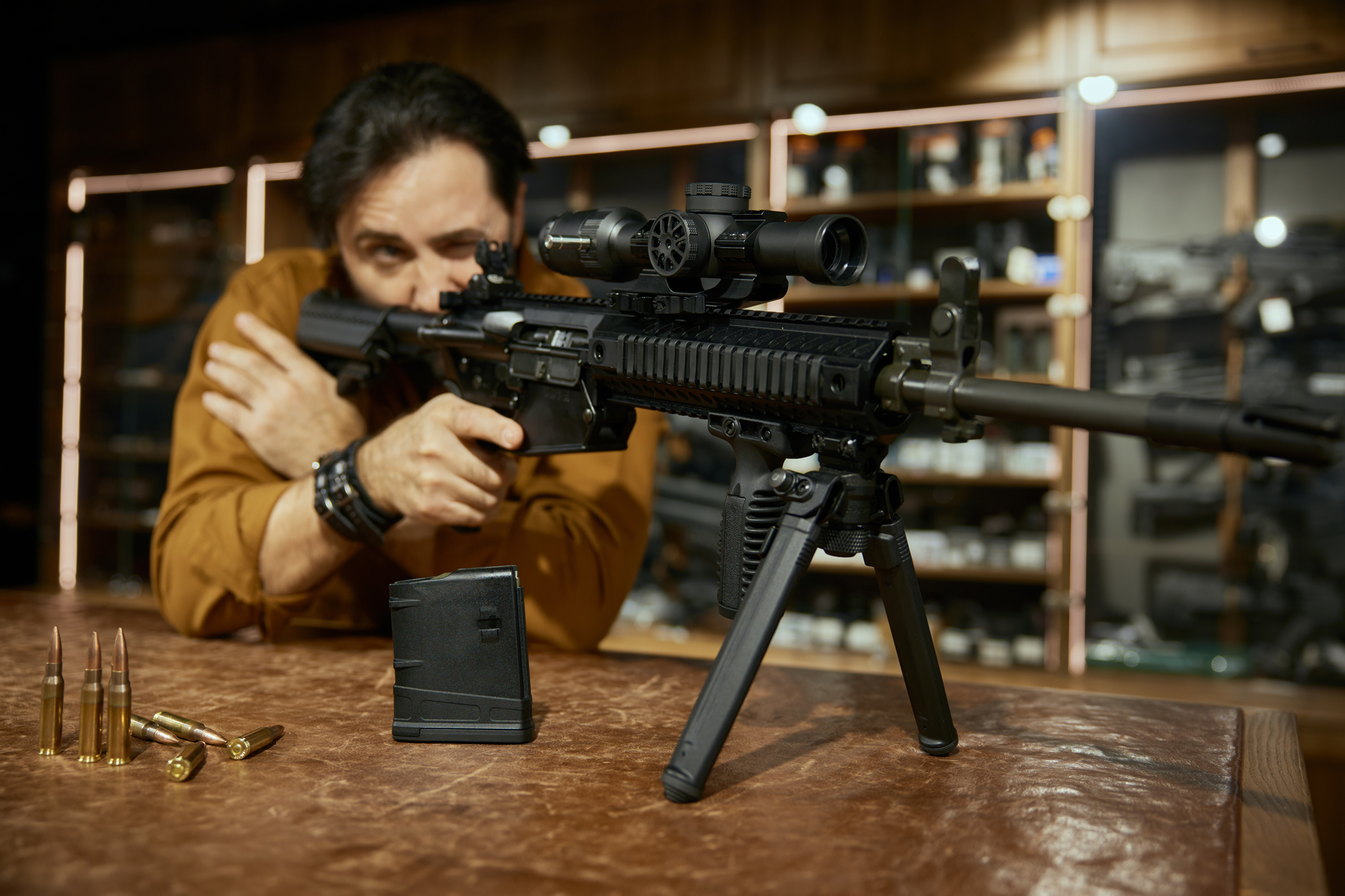 sniper rifles