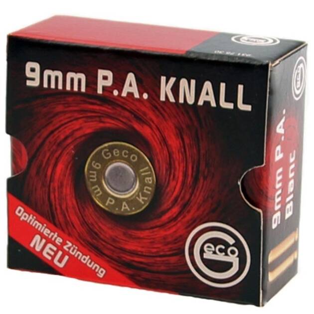 9mm P.A. Platzpatronen