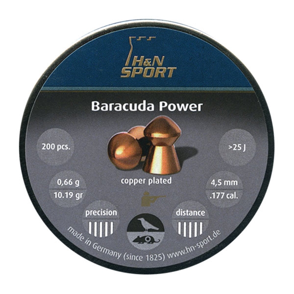 4.5mm H&N Baracuda Power copper