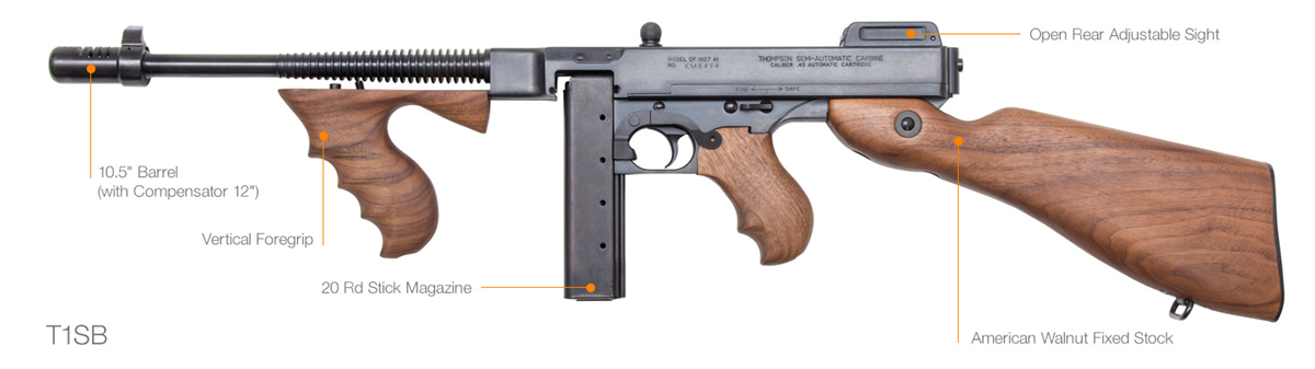 AUTO ORDNANCE THOMPSON SHORT 45ACP – Bild 4