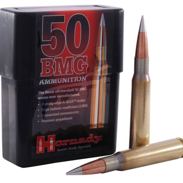 50 BMG Hornady 750 gr A-MAX® Match