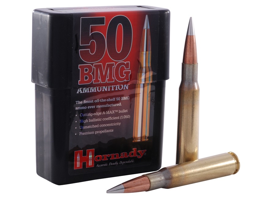 50 BMG Hornady 750 gr A-MAX® Match