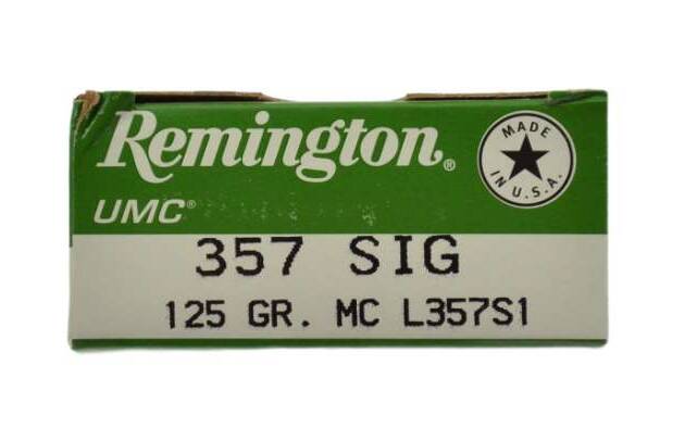 357 SIG Remington MC 125gr