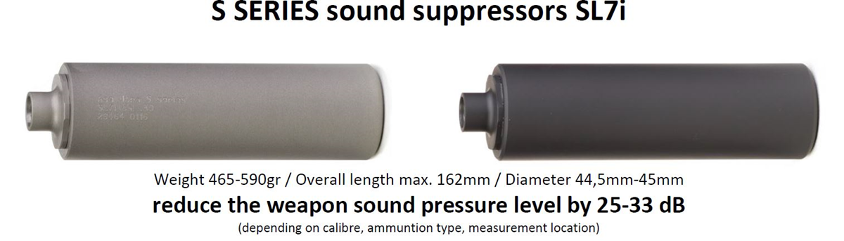 ASE UTRA Suppressor / Schalldämpfer SL7i